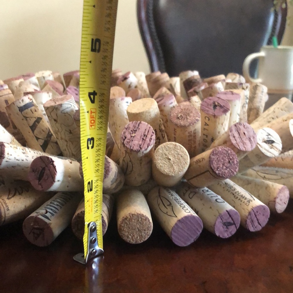 Wine Cork Wreath/Candle Holder - Picture 8 of 8